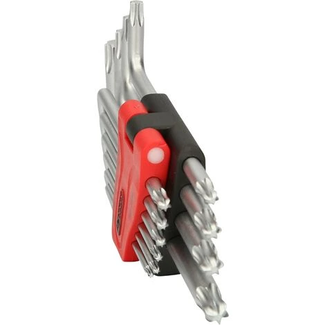 KSTOOLS® KS TOOLS Kugelkopf-Torx-Winkelstiftschlüssel-Satz, Lang, 10-tlg 5 KSTOOLS® KS TOOLS Kugelkopf-Torx-Winkelstiftschlüssel-Satz, Lang, 10-tlg – Bild 3