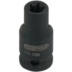 KSTOOLS® KS TOOLS 1/4" Torx-E-Kraft-Stecknuss, Kurz, E6