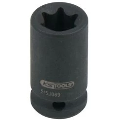 KSTOOLS® KS TOOLS 1/4" Torx-E-Kraft-Stecknuss, Kurz, E10