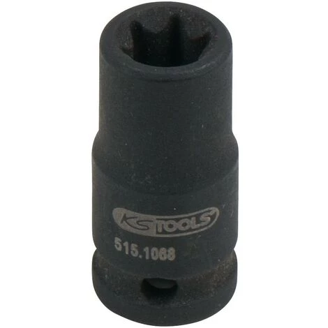 KSTOOLS® KS TOOLS 1/4" Torx-E-Kraft-Stecknuss, Kurz, E8 3 KSTOOLS® KS TOOLS 1/4" Torx-E-Kraft-Stecknuss, Kurz, E8