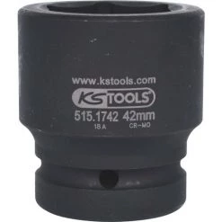 KSTOOLS KS TOOLS 1" Sechskant-Kraft-Stecknuss, Kurz, 42mm 11 KSTOOLS KS TOOLS 1" Sechskant-Kraft-Stecknuss, Kurz, 42mm -Schlüssel Shop 31266039 5