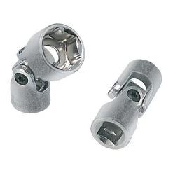 KSTOOLS® KS TOOLS 3/8" Sechskant-Stecknuss Mit Gelenk, 19mm