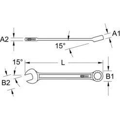 KSTOOLS® KS TOOLS CHROMEplus Ringmaulschlüssel, XL, 10mm -Schlüssel Shop 31268077 3