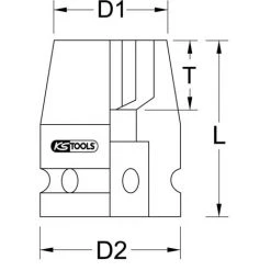 KSTOOLS KS TOOLS 1/2" Torx-E-Kraft-Stecknuss, Kurz, E16 5 KSTOOLS KS TOOLS 1/2" Torx-E-Kraft-Stecknuss, Kurz, E16 -Schlüssel Shop 31268512 2