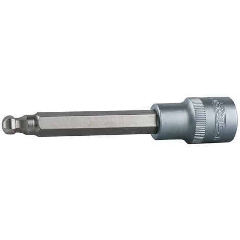 KSTOOLS® KS TOOLS 1/2" Bit-Stecknuss Innensechskant Mit Kugelkopf, Lang, 5mm 3 KSTOOLS® KS TOOLS 1/2" Bit-Stecknuss Innensechskant Mit Kugelkopf, Lang, 5mm