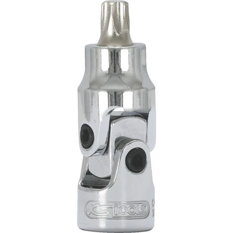 KSTOOLS® KS TOOLS 1/4" CHROMEplus Gelenk-Bit-Stecknuss Torx, T15 3 KSTOOLS® KS TOOLS 1/4" CHROMEplus Gelenk-Bit-Stecknuss Torx, T15