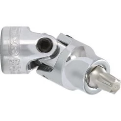 KSTOOLS® KS TOOLS 1/4" CHROMEplus Gelenk-Bit-Stecknuss Torx, T15 6 KSTOOLS® KS TOOLS 1/4" CHROMEplus Gelenk-Bit-Stecknuss Torx, T15 -Schlüssel Shop 31269945 2