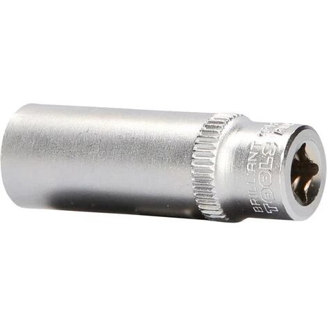 Brilliant Tools 1/4" Sechskant-Stecknuss, Lange Ausführung, 12 Mm 5 Brilliant Tools 1/4" Sechskant-Stecknuss, Lange Ausführung, 12 Mm – Bild 3