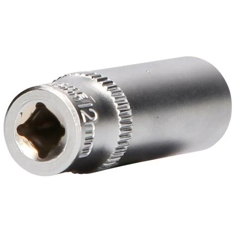 Brilliant Tools 1/4" Sechskant-Stecknuss, Lange Ausführung, 12 Mm 6 Brilliant Tools 1/4" Sechskant-Stecknuss, Lange Ausführung, 12 Mm – Bild 4