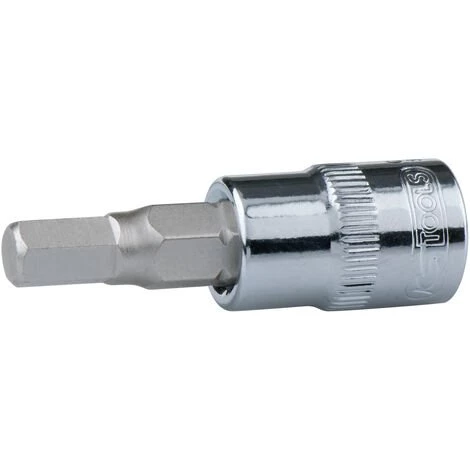 KSTOOLS® KS TOOLS 1/4" CHROME Bit-Stecknuss Innensechskant, 6mm 3 KSTOOLS® KS TOOLS 1/4" CHROME Bit-Stecknuss Innensechskant, 6mm