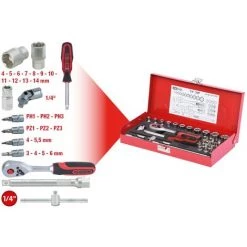 KSTOOLS® KS TOOLS 1/4" Steckschlüssel-Satz, 30-tlg -Schlüssel Shop 31271048 2