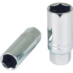 KSTOOLS® KS TOOLS 1/2" CHROMEplus Zündkerzen-Stecknuss, 18mm