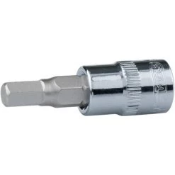 KSTOOLS® KS TOOLS 3/8" CHROMEplus Bit-Stecknuss Innensechskant, 5/16"