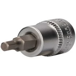 Brilliant Tools 3/8" Innensechskant Bit-Stecknuss, 4 Mm