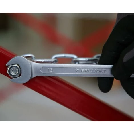 Brilliant Tools Ring-Maulschlüssel, 15 Mm 4 Brilliant Tools Ring-Maulschlüssel, 15 Mm – Bild 2