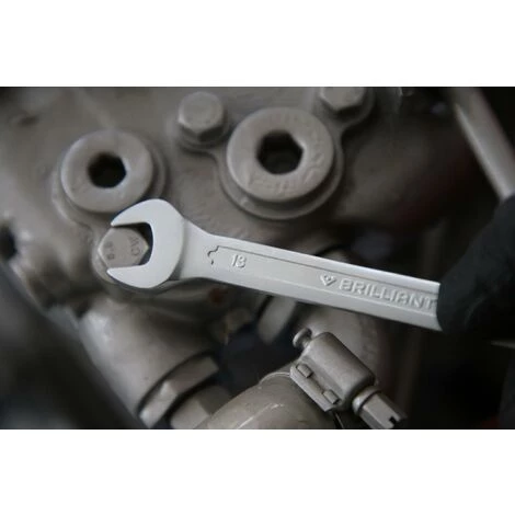 Brilliant Tools Ring-Maulschlüssel, 13 Mm 4 Brilliant Tools Ring-Maulschlüssel, 13 Mm – Bild 2