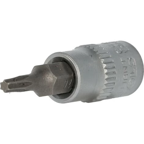 Brilliant Tools 1/4" Torx-Bit-Stecknuss, Mit Stirnlochbohrung, TB10 3 Brilliant Tools 1/4" Torx-Bit-Stecknuss, Mit Stirnlochbohrung, TB10