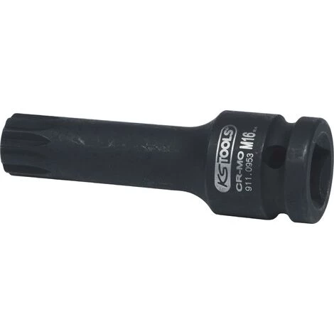 KSTOOLS KS TOOLS 1/2" Kraft-Bit-Stecknuss Vielzahn, Lang, M16 4 KSTOOLS KS TOOLS 1/2" Kraft-Bit-Stecknuss Vielzahn, Lang, M16 – Bild 2