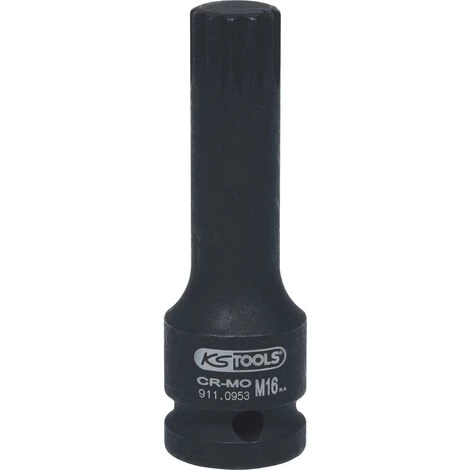 KSTOOLS KS TOOLS 1/2" Kraft-Bit-Stecknuss Vielzahn, Lang, M16 7 KSTOOLS KS TOOLS 1/2" Kraft-Bit-Stecknuss Vielzahn, Lang, M16 – Bild 5