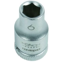 FÖRCH 1/4” Steckschlüssel Einsatz SW 5* | 1/46KT-STECKS-EIN.SW 6 23MM5*