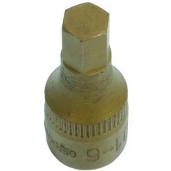 FÖRCH Schraubendrehereinsatz I-6-kant 1/4” TIN | 1/46KT-SCHR.DR.EINS.6 28MM 5*