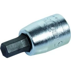 FÖRCH Schraubendrehereinsatz I-6-kant 1/4” 5* | 1/46KT-SCHR-DR.EINS.4 25MM 5*