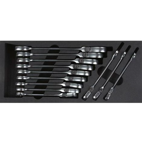 FÖRCH Maul-Ring-Ratschenschlüssel-Satz Mit Gelenk | VS-GELENK-MA-RI-RA-SATZ 12TLG 3 FÖRCH Maul-Ring-Ratschenschlüssel-Satz Mit Gelenk | VS-GELENK-MA-RI-RA-SATZ 12TLG