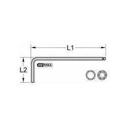 KSTOOLS KS Tools Kugelkopf-Innensechskant-Winkelstiftschlüssel, XL, 3/8 10 KSTOOLS KS Tools Kugelkopf-Innensechskant-Winkelstiftschlüssel, XL, 3/8 -Schlüssel Shop 32029216 4