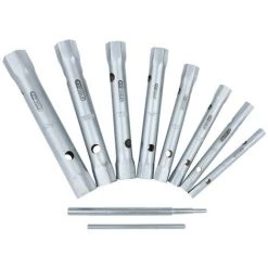 KSTOOLS® KS TOOLS Rohrsteckschlüssel-Satz, 10-tlg, 6x7-20x22mm