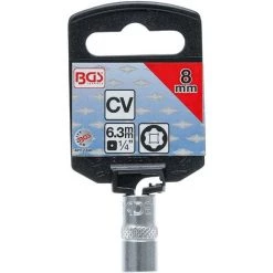 BGS Technic Steckschlüssel-Einsatz Super Lock | Antrieb Innenvierkant 6,3 Mm (1/4") | SW 8 Mm -Schlüssel Shop 32879849 3