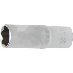 BGS Technic Steckschlüssel-Einsatz Super Lock, Tief | Antrieb Innenvierkant 12,5 Mm (1/2") | SW 19 Mm