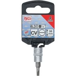 BGS Technic Bit-Einsatz | Antrieb Innenvierkant 6,3 Mm (1/4") | Schlitz 4 Mm -Schlüssel Shop 32880026 2