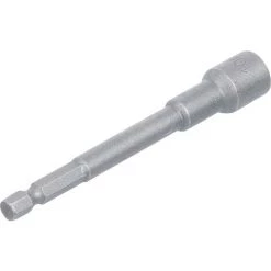 BGS Technic Steckschlüssel-Einsatz Sechskant, Extra Lang | Für Bohrmaschinen | Antrieb Außensechskant 6,3 Mm (1/4") | SW 10 Mm -Schlüssel Shop 32880222 3