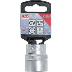 BGS Technic Steckschlüssel-Einsatz Sechskant | Antrieb Innenvierkant 12,5 Mm (1/2") | SW 15/16" -Schlüssel Shop 32880237 2