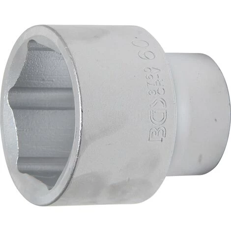 BGS Technic Steckschlüssel-Einsatz Sechskant | Antrieb Innenvierkant 25 Mm (1") | SW 60 Mm 3 BGS Technic Steckschlüssel-Einsatz Sechskant | Antrieb Innenvierkant 25 Mm (1") | SW 60 Mm