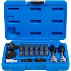 BGS Technic Lichtmaschinen Bit-/Bit-Einsatz-Satz | Antrieb 12,5 Mm (1/2") | 13-tlg.