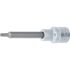 BGS Technic Bit-Einsatz | Länge 100 Mm | Antrieb Innenvierkant 12,5 Mm (1/2") | T-Profil (für Torx) T25