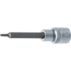 BGS Technic Bit-Einsatz | Länge 100 Mm | Antrieb Innenvierkant 12,5 Mm (1/2") | T-Profil (für Torx) T15