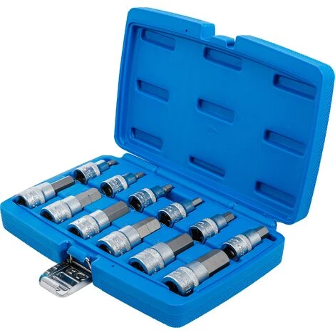 BGS Technic Bit-Einsatz-Satz | Antrieb Innenvierkant 12,5 Mm (1/2") | Innensechskant 5 - 22 Mm | 12-tlg. 5 BGS Technic Bit-Einsatz-Satz | Antrieb Innenvierkant 12,5 Mm (1/2") | Innensechskant 5 - 22 Mm | 12-tlg. – Bild 3