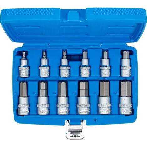 BGS Technic Bit-Einsatz-Satz | Antrieb Innenvierkant 12,5 Mm (1/2") | Innensechskant 5 - 22 Mm | 12-tlg. 6 BGS Technic Bit-Einsatz-Satz | Antrieb Innenvierkant 12,5 Mm (1/2") | Innensechskant 5 - 22 Mm | 12-tlg. – Bild 4