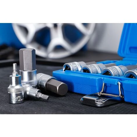 BGS Technic Bit-Einsatz-Satz | Antrieb Innenvierkant 12,5 Mm (1/2") | Innensechskant 5 - 22 Mm | 12-tlg. 7 BGS Technic Bit-Einsatz-Satz | Antrieb Innenvierkant 12,5 Mm (1/2") | Innensechskant 5 - 22 Mm | 12-tlg. – Bild 5