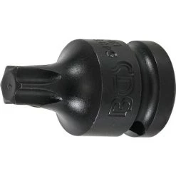 BGS Technic Kraft-Bit-Einsatz | Antrieb Innenvierkant 12,5 Mm (1/2") | T-Profil (für Torx) T55