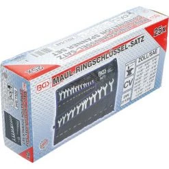 BGS Technic Maul-Ringschlüssel-Satz | Zollgrößen | SW 1/4" - 1.1/4" | 25-tlg. -Schlüssel Shop 32883413 5