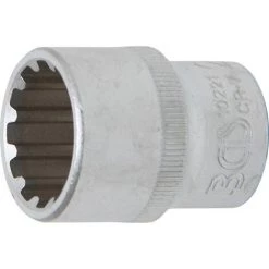 BGS Technic Steckschlüssel-Einsatz Gear Lock | Antrieb Innenvierkant 12,5 Mm (1/2") | SW 21 Mm