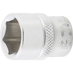 BGS Technic Steckschlüssel-Einsatz Sechskant | Antrieb Innenvierkant 10 Mm (3/8") | SW 15 Mm