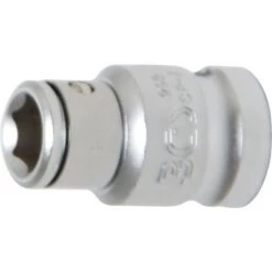 BGS Technic Bit-Adapter Mit Haltekugel | Innenvierkant 10 Mm (3/8") | Innensechskant 8 Mm (5/16")