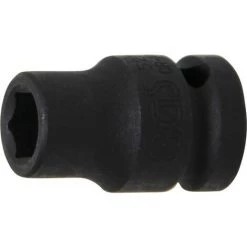 BGS Technic Kraft-Steckschlüssel-Einsatz Sechskant | Antrieb Innenvierkant 12,5 Mm (1/2") | SW 11 Mm