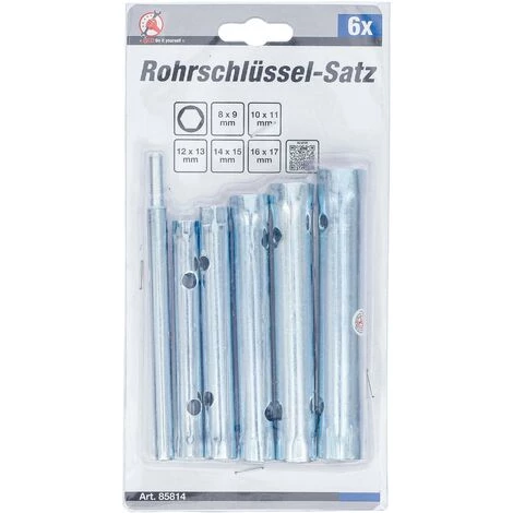 BGS Technic Rohrsteckschlüssel-Satz | SW 8 X 9 - 16 X 17 Mm | 6-tlg. 4 BGS Technic Rohrsteckschlüssel-Satz | SW 8 X 9 - 16 X 17 Mm | 6-tlg. – Bild 2