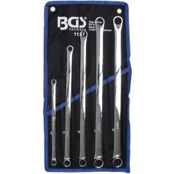 BGS Technic Doppel-Ringschlüssel-Satz | Extra Lang | SW 8 - 19 Mm | 5-tlg.