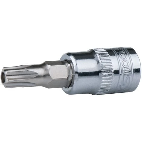 KSTOOLS® KS TOOLS 1/4" CHROMEplus Bit-Stecknuss Torx Mit Stirnlochbohrung,TB20 3 KSTOOLS® KS TOOLS 1/4" CHROMEplus Bit-Stecknuss Torx Mit Stirnlochbohrung,TB20